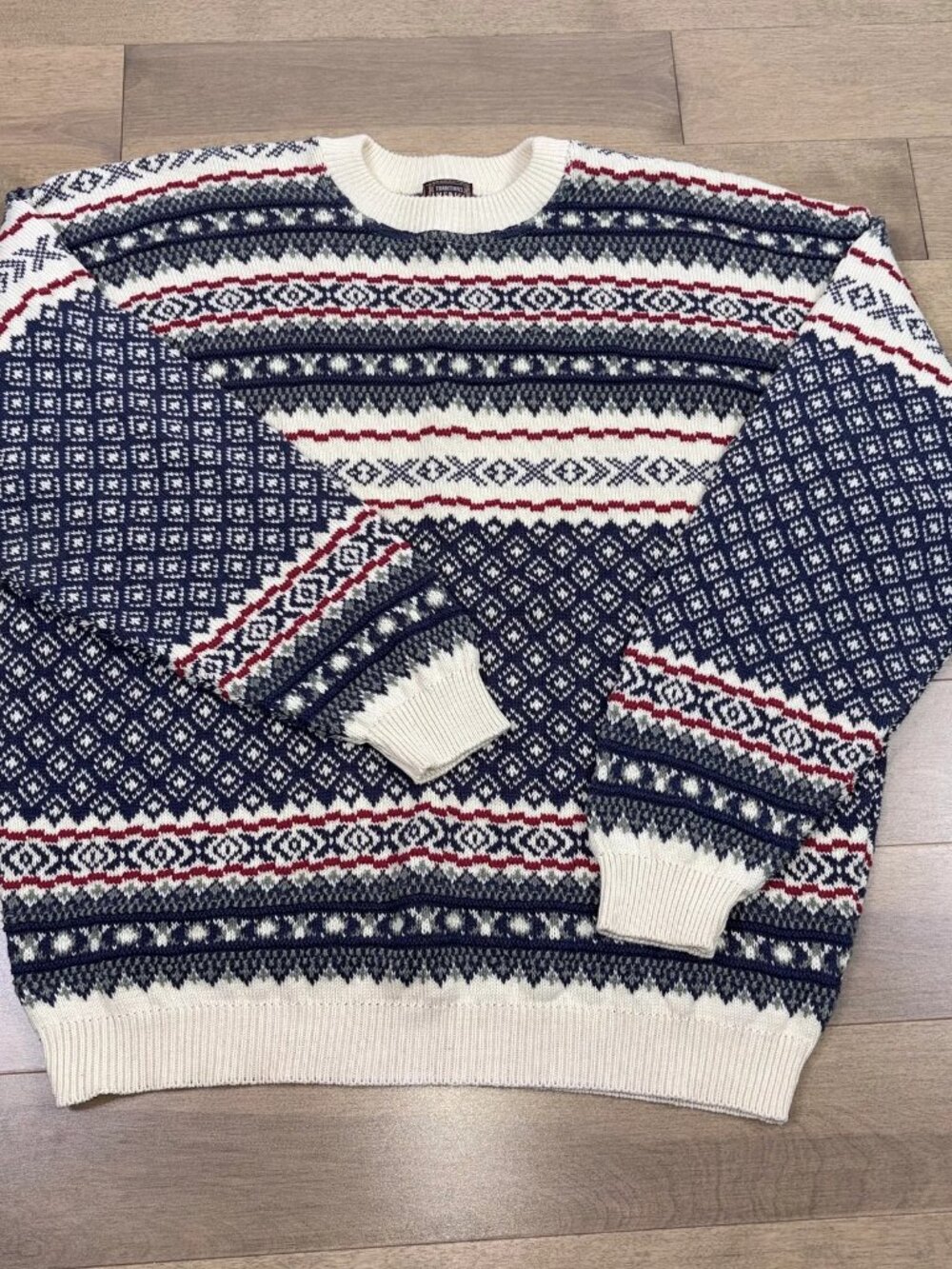 TRADITION AMERICA men's vintage knit sweater size XL